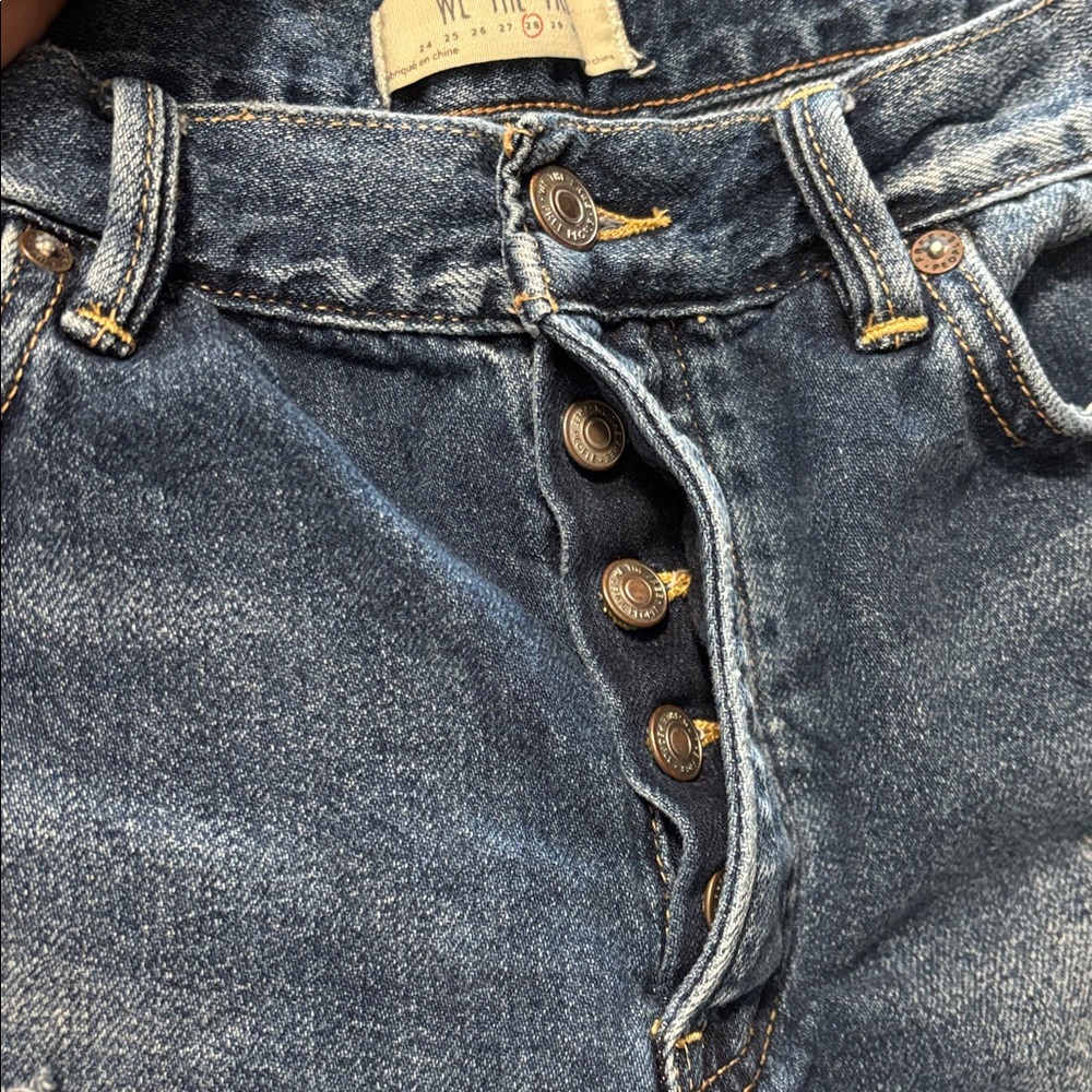 We The Free Distressed Denim Shorts - Picture 8 of 8
